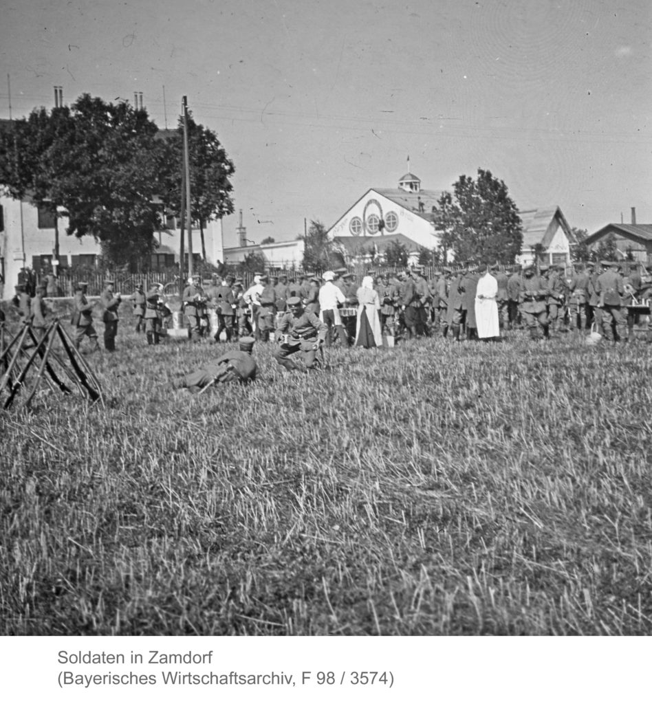 Soldaten in Zamdorf